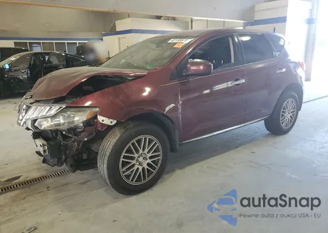 2009 Nissan Murano S from USA, damaged, VIN JN8AZ18W29W210963